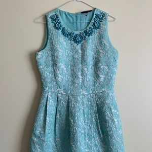*2for$55* Allen B Schwartz Turquoise dress